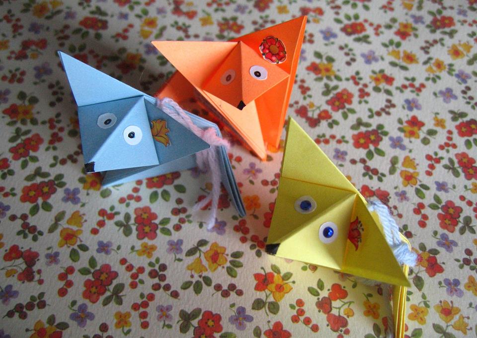 La volpe Sophia origami